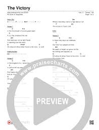 The Victory Chords All Sons Daughters Praisecharts