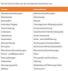 Informieren sie sich über die neue, verantwortungsvolle art des bankgeschäftes. Evenord Bank Eg Kg