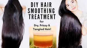 No matter what i do, it remains extremely dry, tangles easily, has no slip, no shine, and feels rough like straw. Diy Smoothing Hair Treatment At Home For Very Tangled Hair Frizzy Dry Hair Remedy Beautyklove Youtube