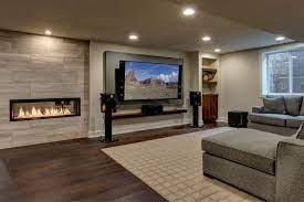 75 Beautiful Finished Basement Ideas And Designs Hgtv Finishing Basement Small Basement Design Finished Basement Designs