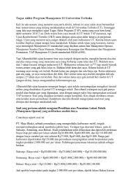 Misal soal ujian ut tap ilmu administrasi negara adpu4500 tugas akhir program (tap) lengkap dengan kunci jawabanan dan pembahasan soalnya kami bagikan untuk anda mahasiswa. Top Pdf Tugas Akhir Program Manajemen S1 Univers 123dok Com