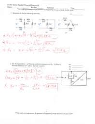 Series parallel circuits problems answers. Series Parallel Circuits Solutions Worksheet Docsity
