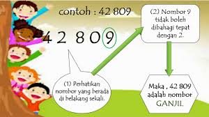 A random odd number is a lot harder to test. Mt Tahun 4 Nombor Genap Dan Nombor Ganjil Youtube