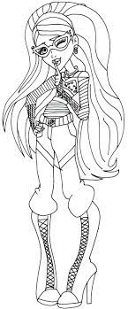 Abbey bominable is the daughter of yeti, a legendary cryptic who is supposed to be an inhabitant of the himalayan mountain range. Free Printable Monster High Coloring Pages Ghoulia Yelps Monster Coloring Pages Coloring Pages Cute Coloring Pages