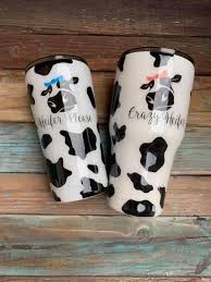 Cow Cl210844md 16oz 20oz Travel Mug Vacuum Sealed Tumblers Yeti Cup Designs Glitter Tumbler Cups Custom Tumbler Cups
