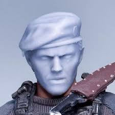 Benutzerdefinierte 3D gedruckte Klassifizierte Legenden Kompatibel Comic  Multiverse RE4 Leon Kennedy Kopf 1:12 6 "Skala. (Nachricht für andere  Skalen)