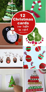 Handmade christmas card ideas for kids to make. Homemade Christmas Cards For Kids That Will Totally Melt Granny S Heart Christmas Cards To Make Toddler Christmas Cards Christmas Cards Kids