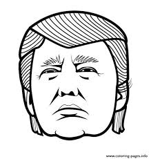 Batman two face coloring pages coloring home via coloringhome.com. Donald Trump Vector Funny Coloring Pages Printable
