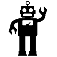 Customize black robot icon in any size up to 512 px. Robot Icons Download Free Vector Icons Noun Project