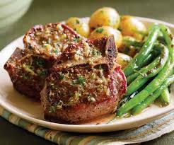 Lamb Chops With Lemon Thyme Mustard Butter Lamb Chop Recipes Lamb Recipes Lamb Dishes