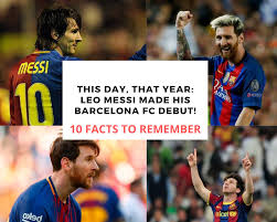 In addition to overseeing messi's debut, one of his last decisions before leaving the club his first time in 2010 was appointing an unproven pep guardiola as manager. Lionel Messi S Barcelona Debut Anniversary 10 Incredible Feats The Argentine Achieved With The Span The New Indian Express