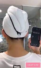 Hair Drying Towel Double Side Coral Fleece Dry Hair Hat Video Magic Hair Hair Towel Dry Hair
