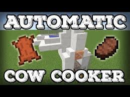 You can make the farm higher by putting sand on. Minecraft Tutorial Automatic Cow Cooker 2 0 Leather Farm Steak Farm Compact Minecraft 1 12 Youtube Minecraft Tutorial Minecraft Farm Minecraft