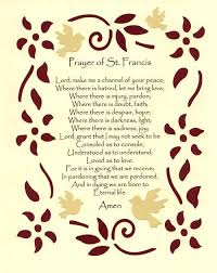 Prayer Of St Francis A Comfort This Week Saint Francis Prayer St Francis Prayers