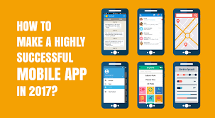 Look up on the internet about how. How To Make A Highly Successful Mobile App In 2017