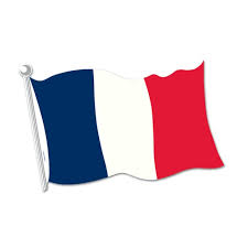 Sie ist die erste und bekannteste nationalflagge der welt, diente vielen flaggen der welt als vorbild. Frankreich Flagge Aus Pappe