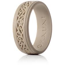 Kauai Silicone Rings Elegant Comfortable Engagement Wedding Marriage Bands For Men Women Non Conductive Rubber Metal Free Ring Jewelry Anniversary Sport Silicone Wedding Band Rubber Rings Wedding Silicone Wedding Rings