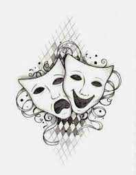Pin By Patty Colf On Ink Drama Masks Theater Mask Tattoo Theatre Masks