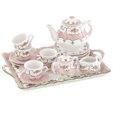 Forget Me Not Heirloom Bone China Tea Set Service For 4 The Teapot Shoppe Inc Girls Tea Set Kids Tea Set Porcelain Tea Set