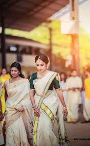 To withstand hot climate in kerala, pmc. Set Mundu Kerala Saree Blouse Designs Kerala Saree Blouse South Indian Wedding Saree