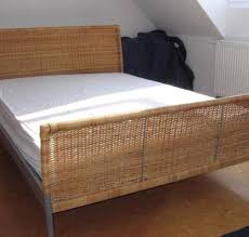 Check spelling or type a new query. Queen Sized Wicker Bed Frame From Ikea Furniture Home Living Furniture Bed Frames Mattresses On Carousell