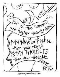 Your Time Is Always Here Isaiah 55 9 Printable Scripture Coloring Page Bible Verse Coloring Scripture Printables Bible Verse Coloring Page