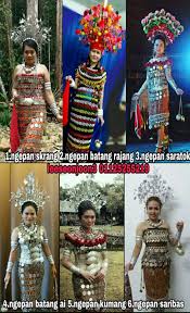 Pakaian tradisional etnik sarawak maruwiah ahmat iban allaboutibans unit promosi inovasi dan media: Baju Kahwin Iban