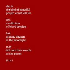 Aesthetic Red And Quotes Image 6158490 On Favim Com