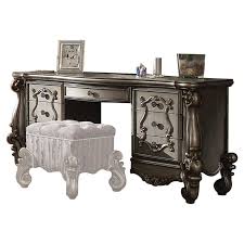 Acme Furniture Versailles Vanity Desk With Optional Stool Acme Furniture Vanity Desk Furniture