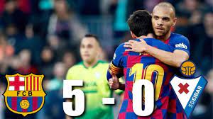 Lionel messi scores four in thumping win. Highlights Fc Barcelona Vs Sd Eibar 5 0 Efetunes