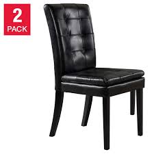 How many leather dining chairs? Victoria Chair 2 Pack Costco