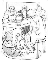 You can download 792x612 mary anoints jesus' feet coloring page for free. Mary Anoints Jesus Feet Coloring Page Coloring Home