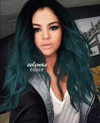 Any Idea What Colors I Can Mix To Try And Achieve This Dark Teal Turquoise Hair Hair Styles Green Hair