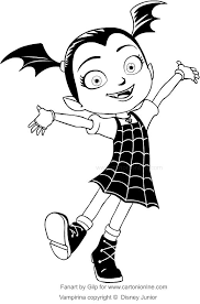 Coloriage De Vampirina Disegni