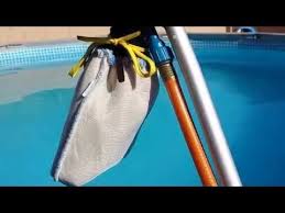 How To Clean The Dirt Off The Bottom Of Intex Pool Cleaning Above Ground Pool Intex Pool Pool Hacks
