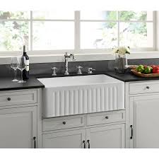 glossy white single bowl kitchen sink