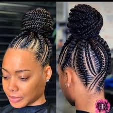 Last but not least, we would like to suggest a beautiful hairdo with beads attached to the bottoms of the cornrow braids. World Of Braiding On Instagram Nice Thursday Thriller Worldofbraiding Pass Feed In Braids Hairstyles Braided Cornrow Hairstyles Natural Hair Styles