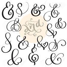 4.5 out of 5 stars. Vector Set Vintage Sign And Ampersand On White Background Calligraphy Royalty Free Cliparts Vectors And Stock Illustration Image 74304367