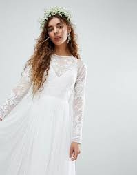 20 Dreamy Wedding Dresses That Look Way More Expensive Than Their Price Tag In 2021 Maxi Dress Wedding Asos Wedding Dress Applique Wedding Dress