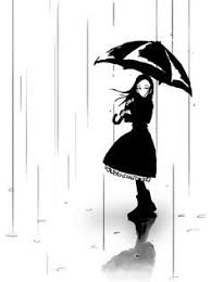 Black And White Umbrella Cartoon Winter Wonderland On Pinterest Rain Umbrellas And Lydia Martin Rain Illustration Rain Art Umbrella Art