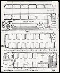 lt plan for rm5 1958 bus interior london bus london transport