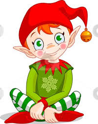 Christmas Elf Stock Vector Christmas Paintings Christmas Drawing Christmas Cartoons