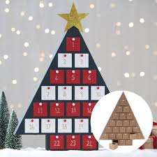 Wooden Christmas Tree Advent Calendar Hobbycraft