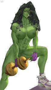 Nude She-Hulk By Araneesama | Marvel Premium Hentai