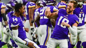 2018 pro bowl week day 1 minnesota vikings adam thielen interview. Statuesday Vikings Duo Diggs Thielen Nearing Monumental Milestones Fox Sports
