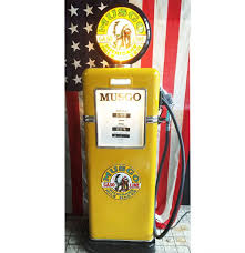 A replica of the company's first b61 mack truck and trailer, the toy's features were rare for its time: Bowser Musgo Gas Pump Original Restored Fiftiesstore Com