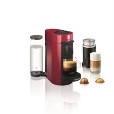 Say no more, coffee machine with aeroccino3 for a bargain price. Nespresso Vertuo Plus Coffee And Espresso Machine By De Longhi With Aeroccino Red Target