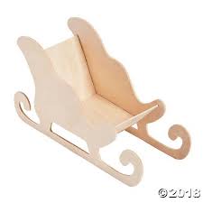 Diy Unfinished Wood Sleighs Oriental Trading Wooden Sleigh Diy Unfinished Wood Wooden Sleigh
