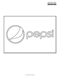 Cleveland cavaliers logo coloring page + logo with a sample; Pepsi Logo Coloring Page Super Fun Coloring