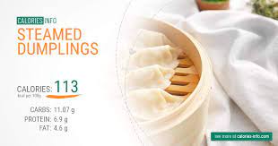 Steamed Dumplings Calories In 100g Or Ounce 2 Facts Worth Knowing